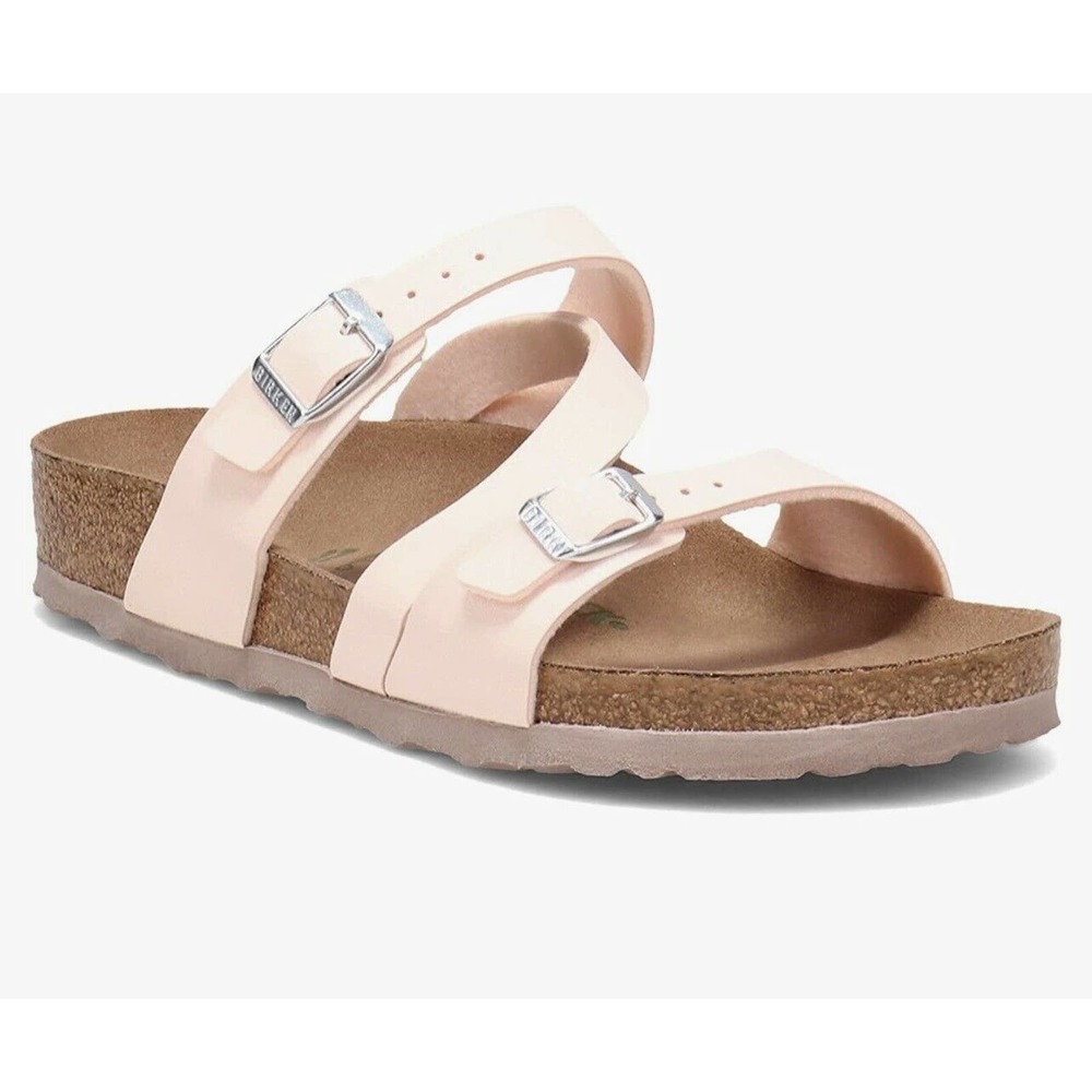 Birkenstock Salina BS Vegan Light Rose Women's Size 41 EU (10-10.5 US) Regular - Picture 2 of 9